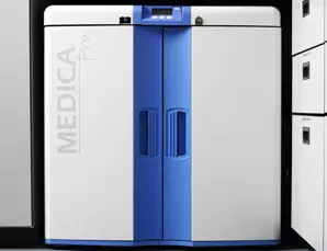 Purified water device for biochemistry analyzers